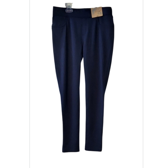 Thereabouts School Uniform Approved Stretch Navy Pull On Jeggings ~sz 14 - Picture 1 of 6